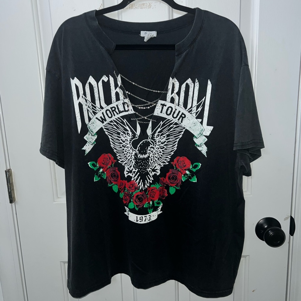 Rue21 Black World Tour Graphic Tee